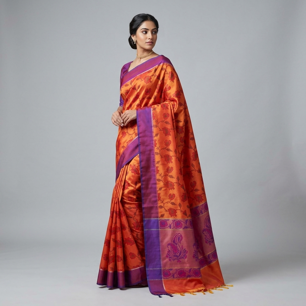 Elegant Art Silk Saree 1 - art silk Banarasi Silk Saree | Shri Geeta Sarees