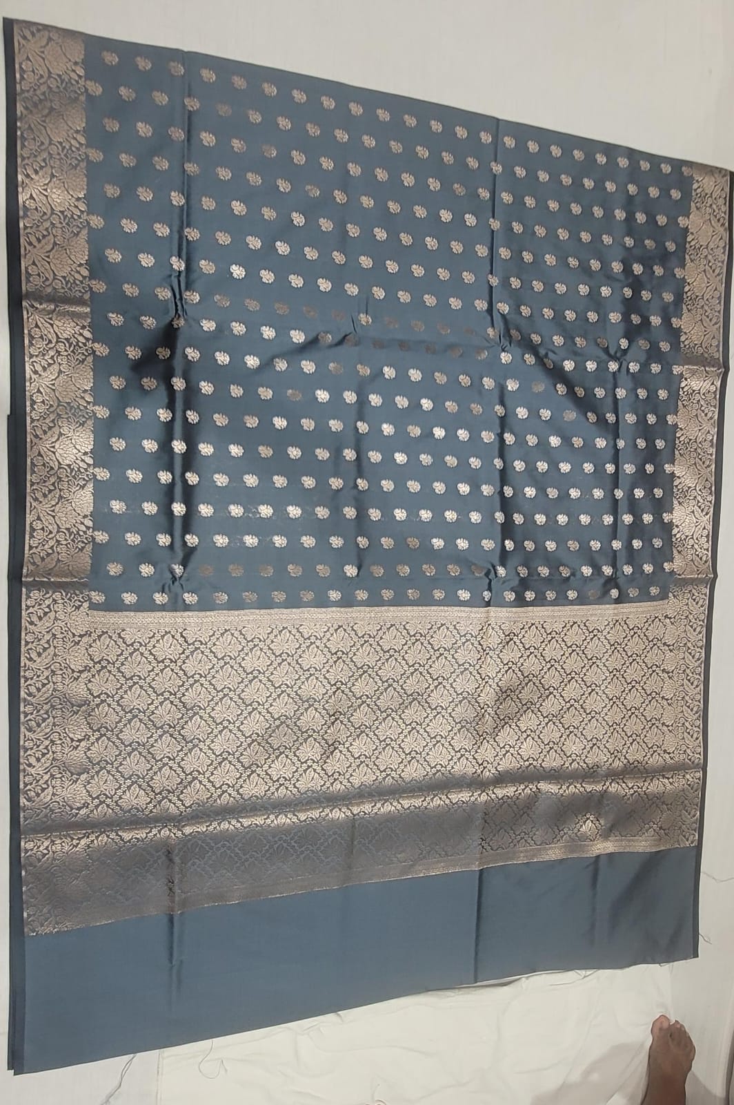 Elegant Art Silk Saree 6 - Detail View 2 | Shri Geeta Sarees