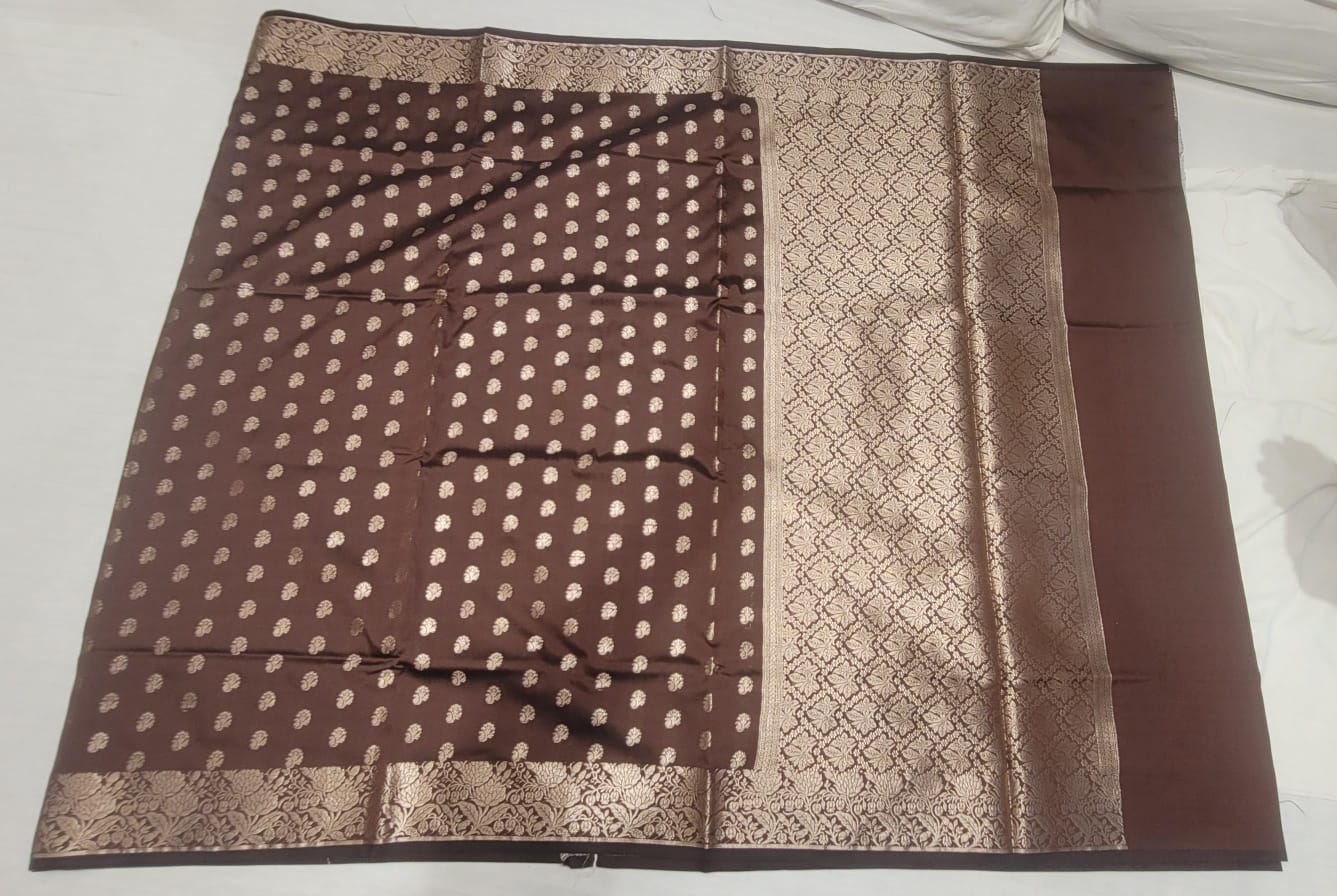 Elegant Art Silk Saree 7 - Detail View 2 | Shri Geeta Sarees