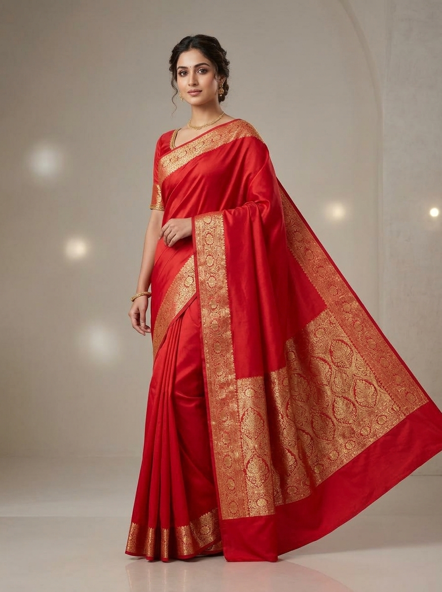New Art Silk Collection 4 - art silk Banarasi Silk Saree | Shri Geeta Sarees