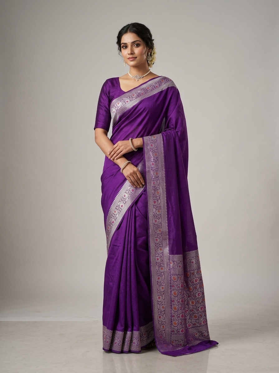 New Art Silk Collection 5 - art silk Banarasi Silk Saree | Shri Geeta Sarees