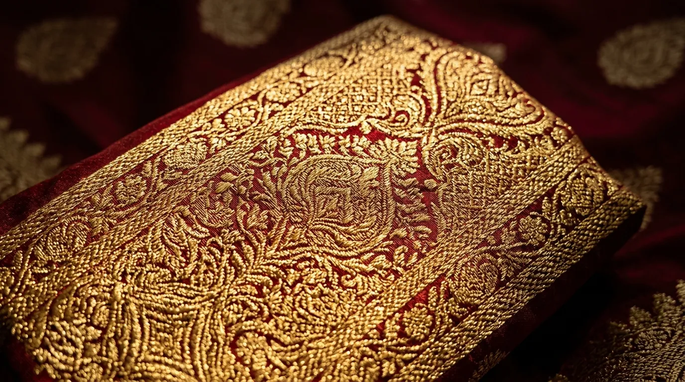 Dense Zari Brocade Pallu