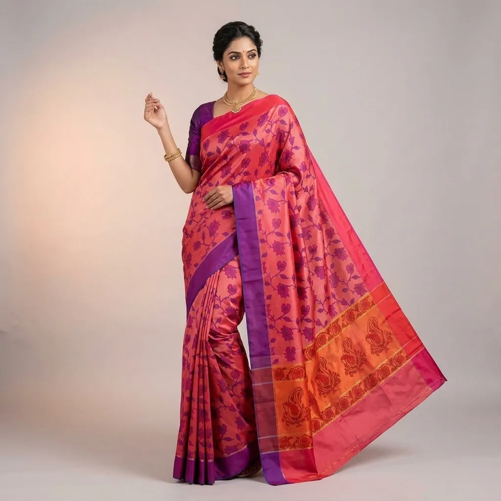 Elegant Art Silk Saree 2 - art silk Banarasi Silk Saree | Shri Geeta Sarees