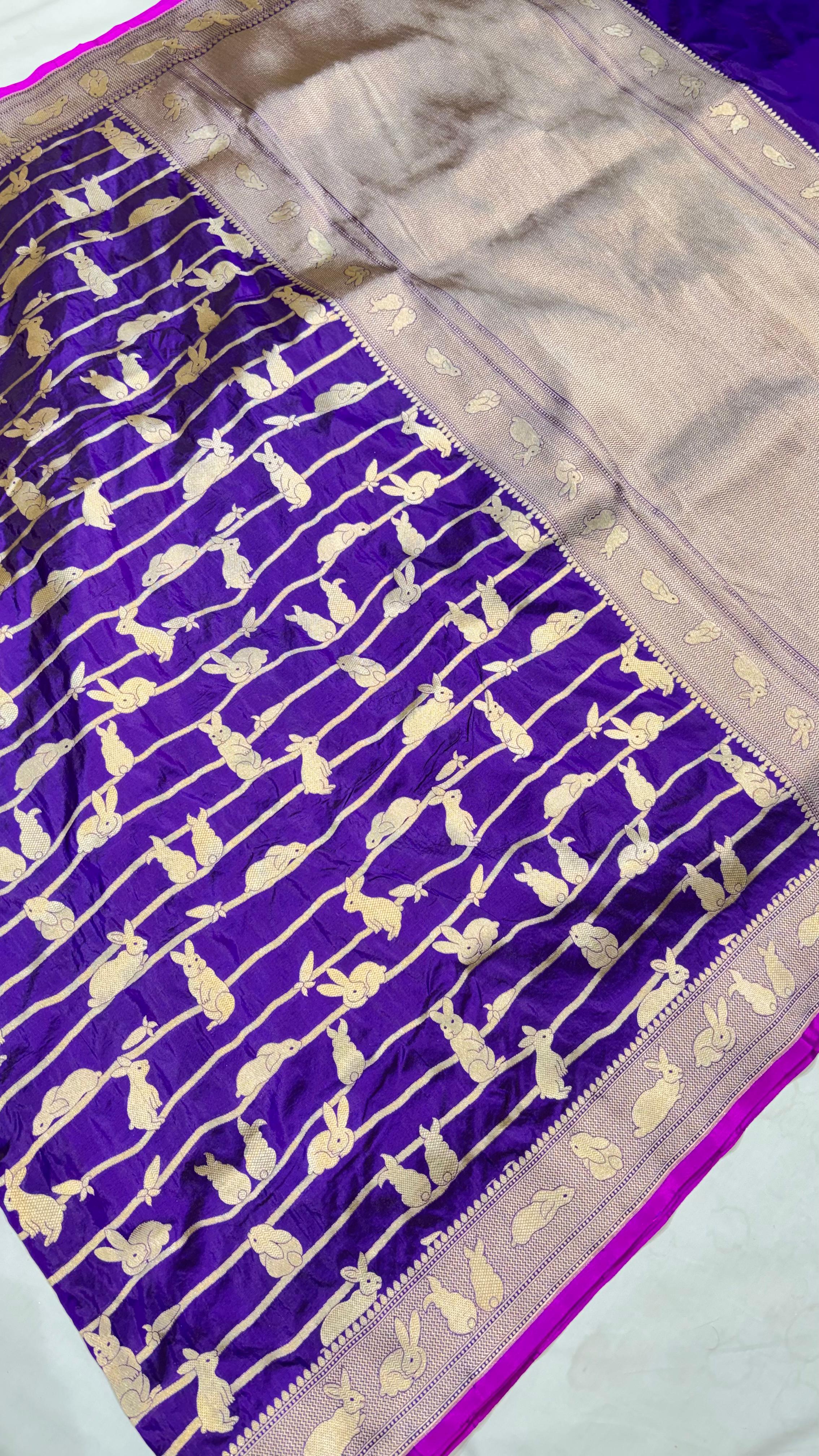 Pure Handwoven Silk Katan Saree - Look 11 - Detail View 2 Pure Handwoven Silk Katan Saree - Look 11 - Detail View 2 | Shri Geeta Sarees