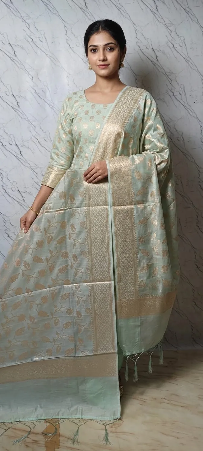 Premium Handcrafted Suit Set 2 - suits Banarasi Silk Saree | Shri Geeta Sarees