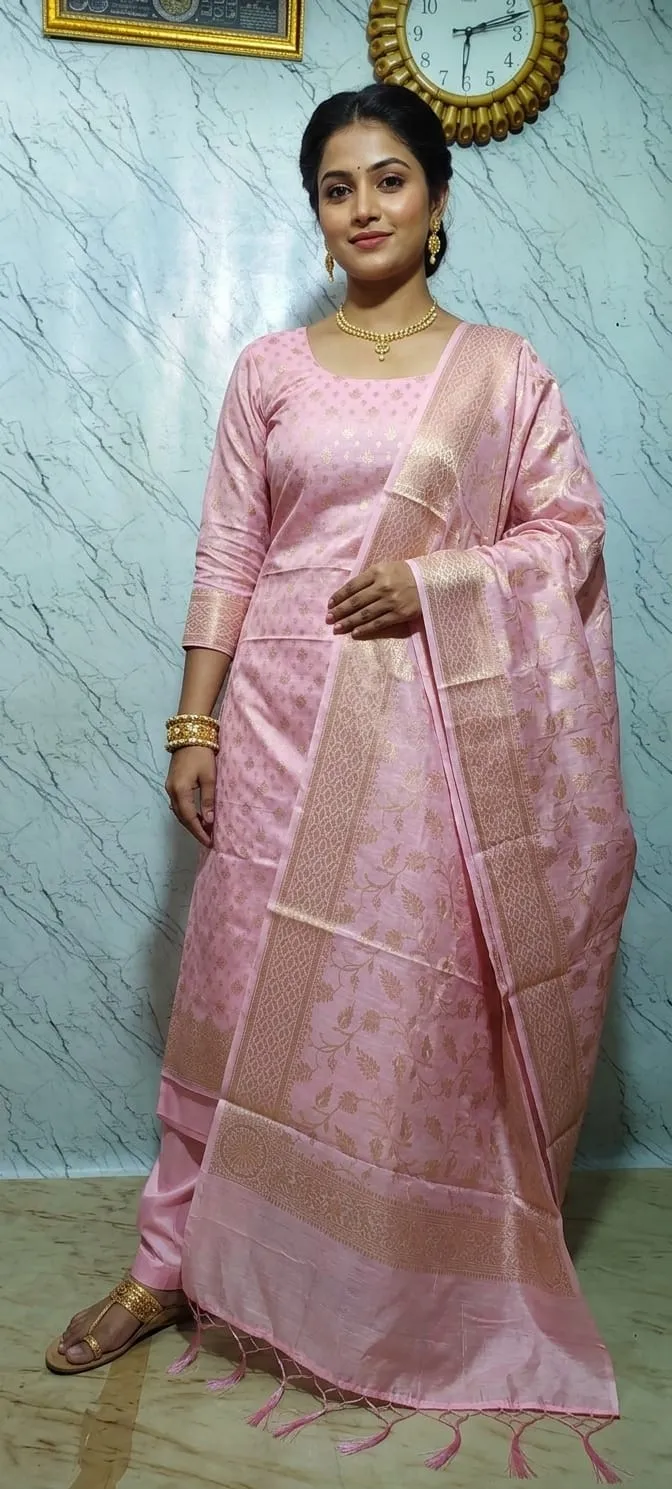 Premium Handcrafted Suit Set 9 - suits Banarasi Silk Saree | Shri Geeta Sarees