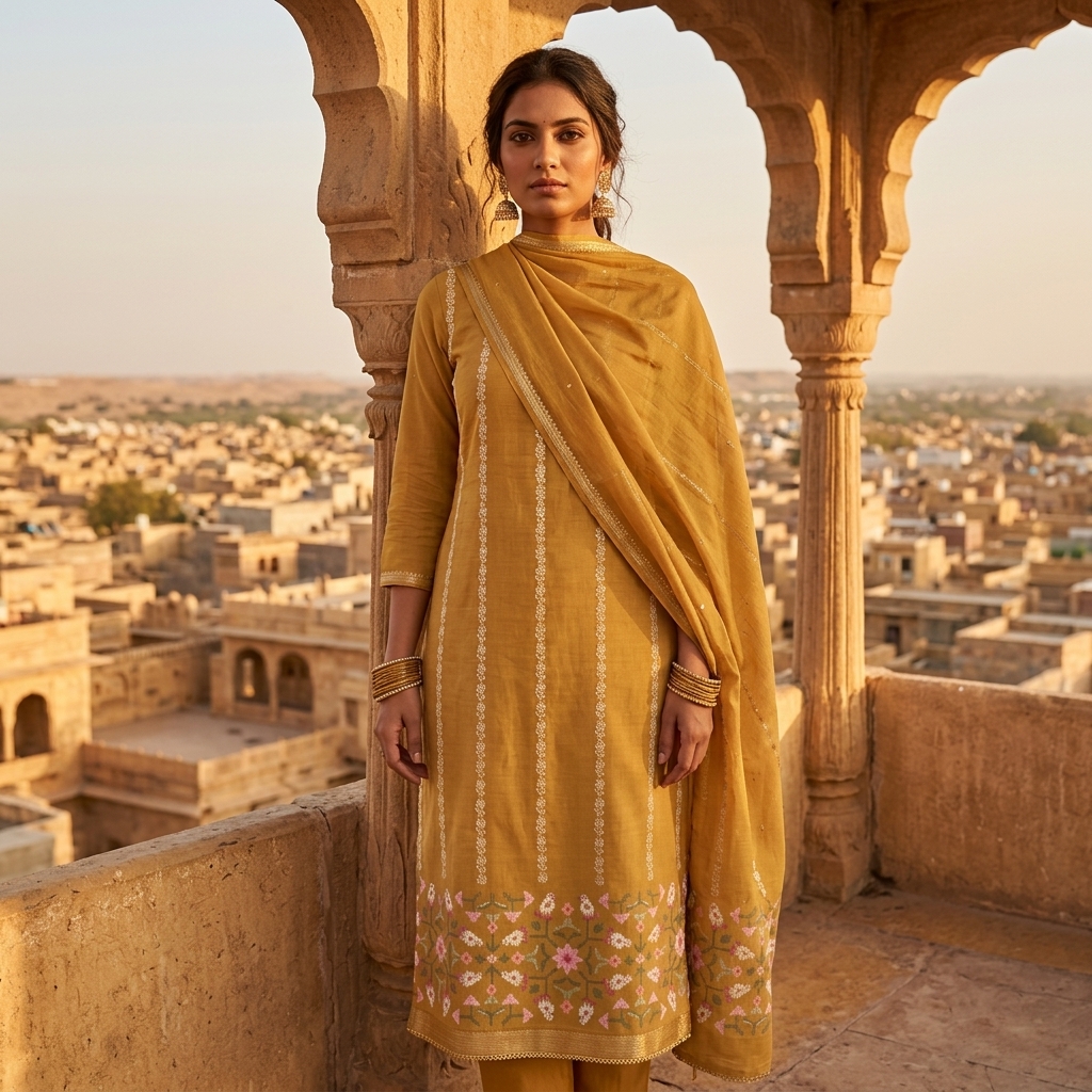 Marigold - suits Banarasi Silk Saree | Shri Geeta Sarees
